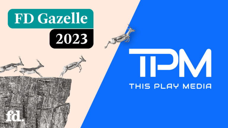 This Play Media voor 2e keer uitgeroepen tot FD Gazelle
